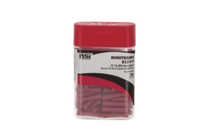 NSI Industries Insulated Butt Connectors 22 - 18 AWG Vinyl
