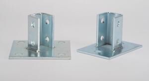 Peco Fasteners <em class="search-results-highlight">Strut</em> Channel Post Bases Electrogalvanized