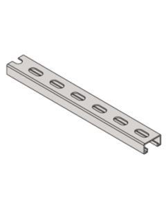 Wesanco W500 Short Slotted <em class="search-results-highlight">Strut</em> Channels 13/16" x 1-5/8" Slotted Pre-galvanized