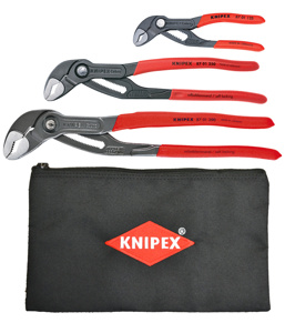 Knipex Tools Tongue & Groove Pliers Sets 3 Piece