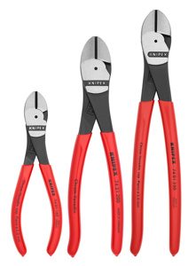Knipex Tools High Leverage Diagonal-cutting Plier Sets 3 Piece