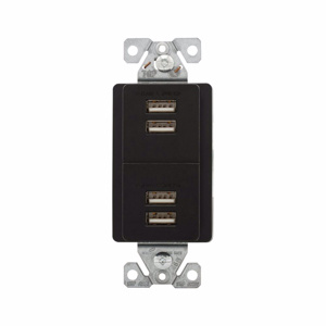 Eaton Wiring Devices Stacked USB Receptacles