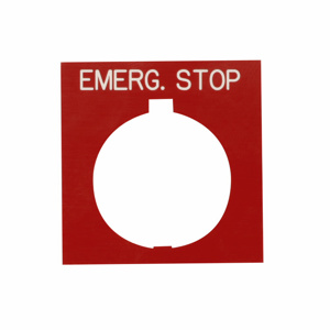Eaton HT800 Push Button Legend Plates