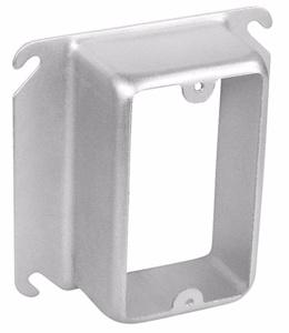 Southwire 4 Square Box Plaster Rings 1 Gang Raised 1-1/2 in