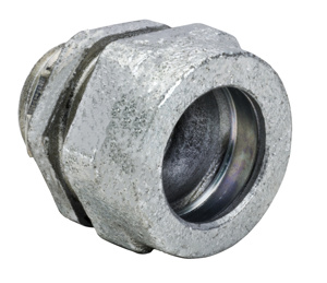 Southwire Topaz Rigid / IMC Compression Connectors 3 in Malleable Iron