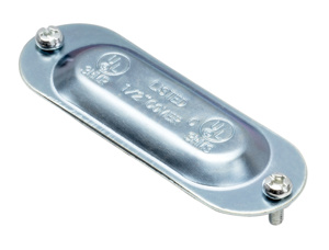Southwire Topaz 570S Series Conduit Body Covers 3/4 in Steel Zinc-plated