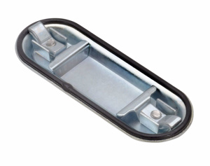 Southwire Topaz 770S Series Form 7 Conduit Body Covers 2 in Steel, Silicone Zinc-plated