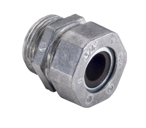 Southwire Strain Relief Cord Grip Connectors 1 in Zinc Die-Cast 0.880 - 0.985 in
