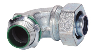 Sepco 90 Degree <em class="search-results-highlight">Liquidtight</em> Connectors Insulated 1/2 in Compression x Threaded Malleable Iron