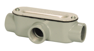 Sepco Type T <em class="search-results-highlight">Conduit</em> Bodies Aluminum (Copper-free) 1 in Cover, Gasket Included