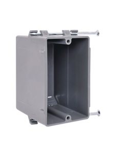 ePowerOn Nonmetallic <em class="search-results-highlight">Switch</em> / Outlet Boxes 1 Gang Nails New Work 2-7/8 in