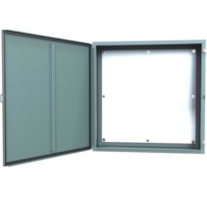 Hammond Manufacturing Wall Mount Continuous Hinge Weatherproof Enclosures 36 x 36 x 12 in Without Knockouts Gray NEMA 12/13