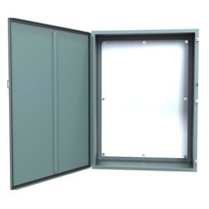 Hammond Manufacturing Wall Mount Continuous Hinge Weatherproof Enclosures 48 x 36 x 16 in Without Knockouts Gray NEMA 12/13