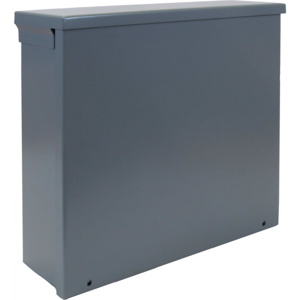 Orbit Industries Wall Mount Screw Cover Junction Boxes 6 x 6 x 6 in NEMA 1 With Knockouts Gray