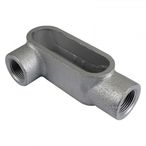 Orbit Industries Type LR Conduit Bodies Sand Cast Aluminum Alloy 2 in