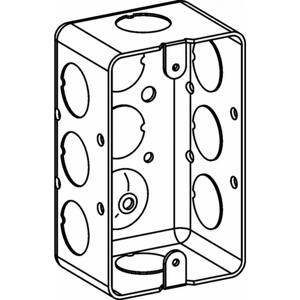 Orbit Industries Metallic Switch / Outlet Boxes Screws New Work 2-1/2 in