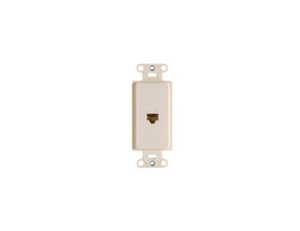 WP3210WH 1PORT OUTLET STRAP