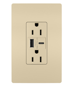 Pass & Seymour R26USB Radiant® Series USB Receptacles