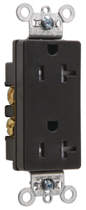 TR26342-BK 20A 125V DECO RCPT