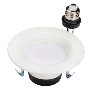 Southwire RTL Recessed LED Downlights 120 V 6.5 W 4 in 2700/3000/3500/4000/5000 K White Dimmable 550 lm