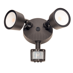 Southwire SL Series Twin-head Floodlight with Motion Sensor 24 W LED 2000 lm