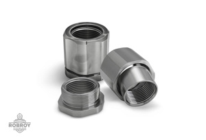 Robroy Rigid / IMC Threaded 3-piece Couplings Stainless Steel 316