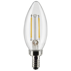 Satco Products B11 LED Lamps Dimmable