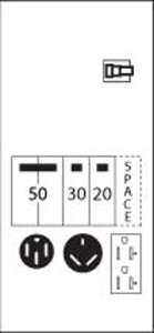ABB Midwest Electric Unmetered RV Surface Temporary Power Units