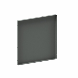 Hubbell Wiegmann N1 Hinged Cover Lay-in Wiring Trough End Closure Plates