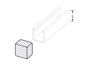 GEC15 1-5/8 STRUT END CAP