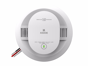 Kidde Battery Back-up Hardwire Interconnectable Carbon Monoxide / Smoke Alarms 120 VAC Sealed Battery Electrochemical/Photoelectric 30CUA10-V
