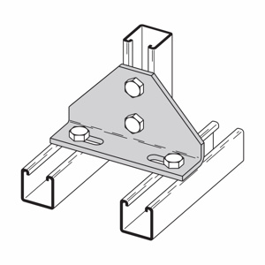 Eaton B-Line Strut Channel Corner Plate Fittings