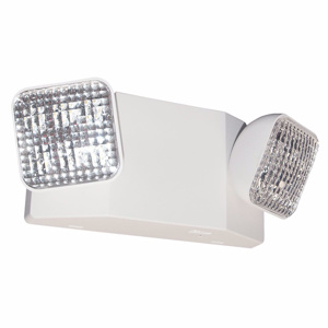 Chloride LED 2 Lamp Emergency Lights Remote Capacity NiCd (Nickel Cadmium) Battery