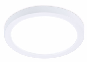 Lightolier Surface Mount LED Downlights 120 V 11 W 5 in 2700/3000/3500/4000/5000 K Matte White Dimmable 700 lm