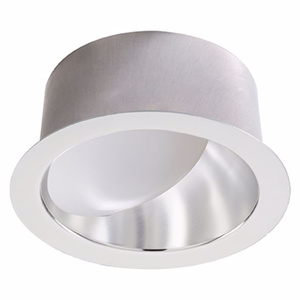Lightolier LyteProfile Downlights 120 - 277 V 6 in 4000 K Matte White 0 - 10 V Dimming 2000 lm