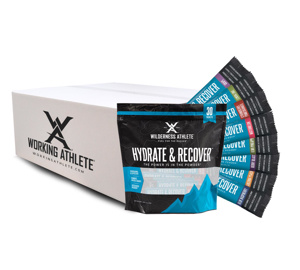 Working Athlete Hydrate & Recover® Advanced Individual Drink Powder Mixes Prickly Pear Orange Foil Tube 16 oz Per Serving