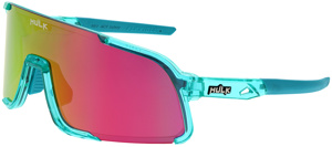 MCR Safety Glasses Anti-scratch Pink Mirror Black
