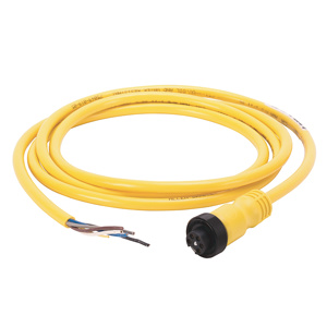 889N-F5AENM-2 MINI FEM 5PIN STRGHT PVC