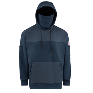 Workwear Outfitters Bulwark FR HoodShield™ Pullover Hoodies Large Navy Mens