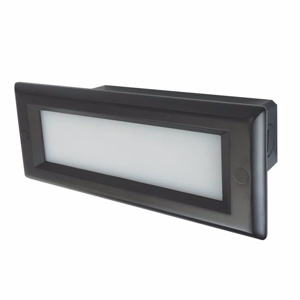 NSW-842/32BZ STEP LIGHT D/C LENSED BRNZ