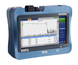 EXFO MaxTester 700D Series Handheld OTDR Optical Time Domain Reflectometers