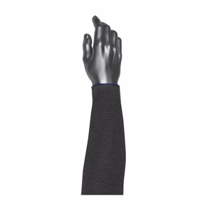 PIP Kut Gard® Protective Sleeves 18 in L Black ACP, Dyneema Abrasion 1, Cut A4 No Flame Resistance