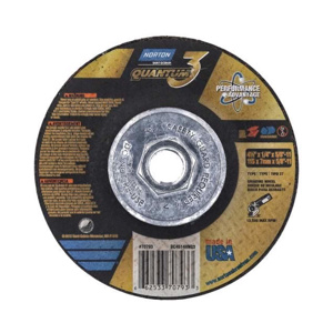 Norton Grinding Wheels 4 x 1/4 in T27 Extra Coarse