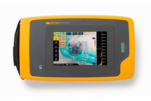 Fluke Electronics Industrial Acoustic Imaging Camera Backlit LCD Lithium Battery