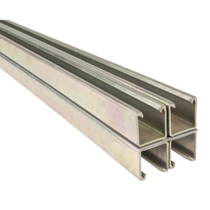 H1202-10 CHNL 1-5/8IN 12GA STL BK/BK