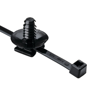 Hellermann-Tyton Cable Ties 8 in Black