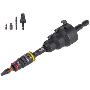 Klein Tools Impact Flip Socket / Conduit Reamer Sets 4 Piece