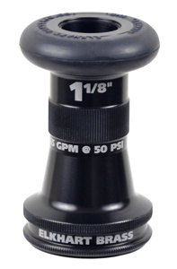Elkhart Brass Smooth Bore XD Single Tips Aluminum 1-1/2 in Inlet, 4-1/2 in L