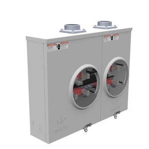 U8212-DL MTR SKT 100A 2 POS HORIZ 3W