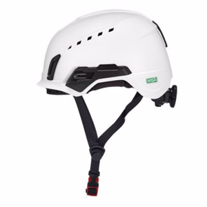 MSA V-Gard H2™ Vented Safety Helmets 53 - 63 cm Circumference Ratcheting No Logo White